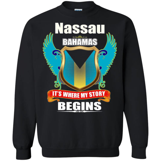 Bahamian T-shirt Nassau Bahamas T-shirt Black