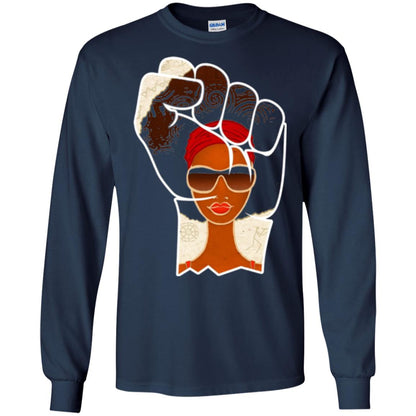 Civil Rights Black History Movement T-shirt Navy
