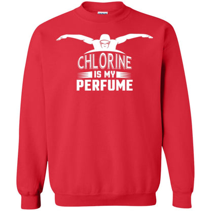 Swimmer T-shirt Chloring Is My Perfume T-shirt Red