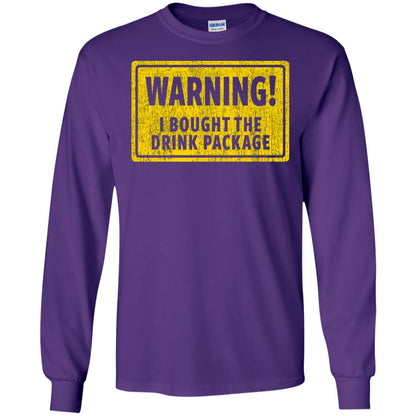 Funny Cruise Ship T-shirt Caribbean Vacation Partiers Purple