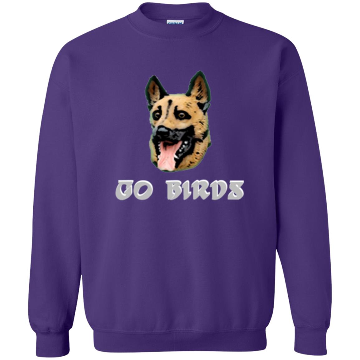 Dog Lover T-shirt Go Birds Underdog T-shirt Purple