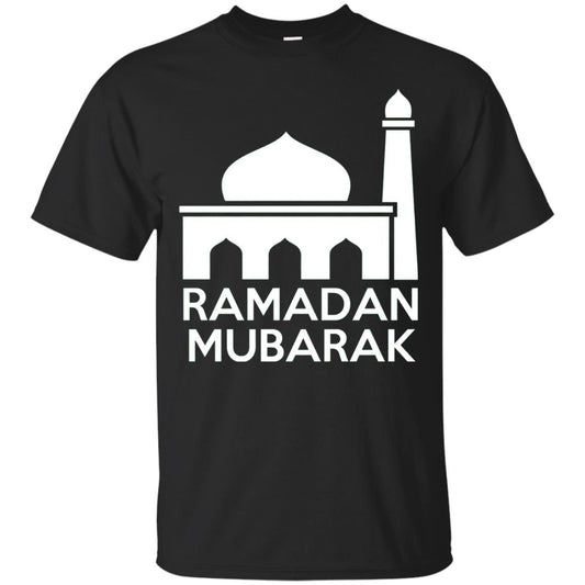 Ramadan Mubarak T-shirt Black