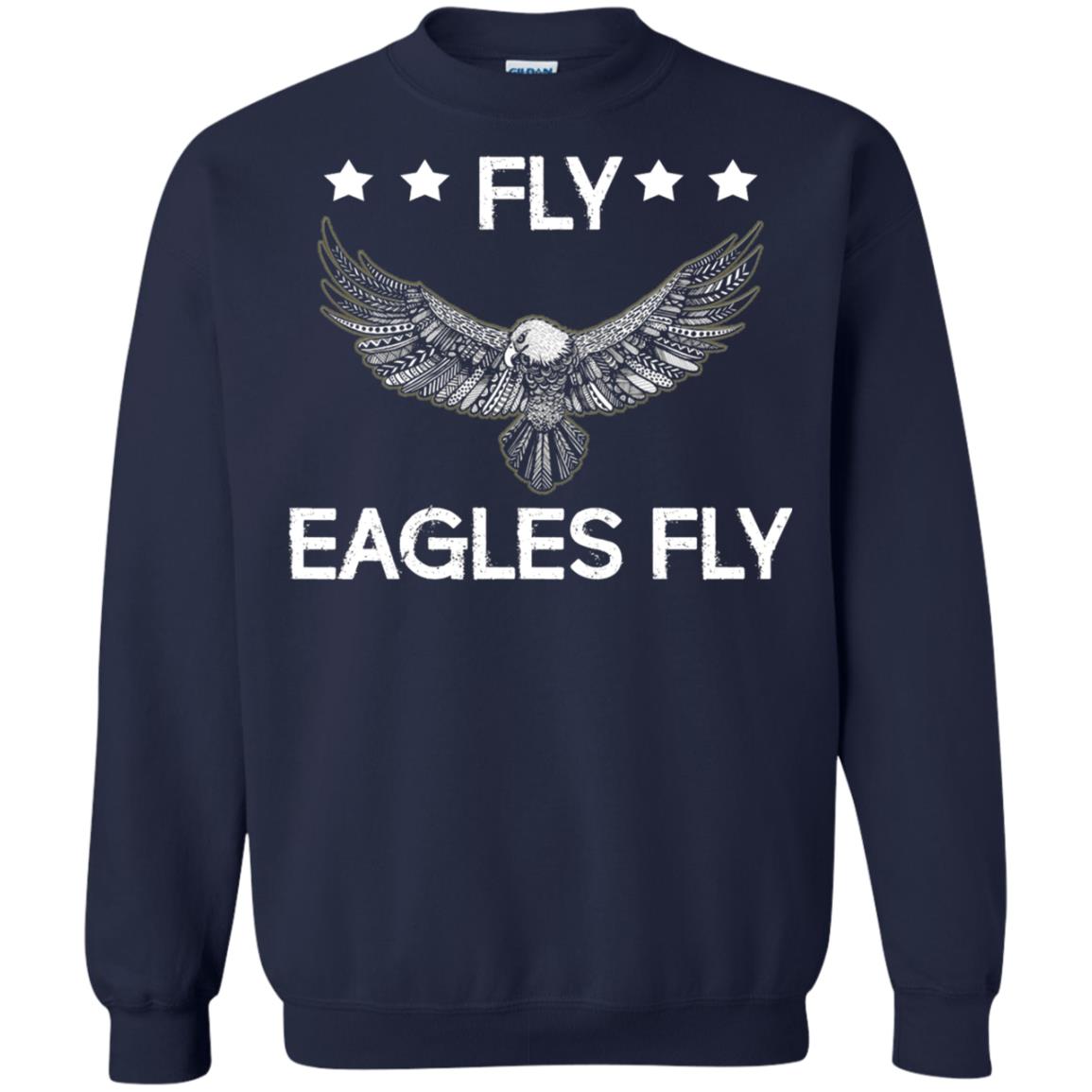 Flying Eagles Fly T-shirt Navy