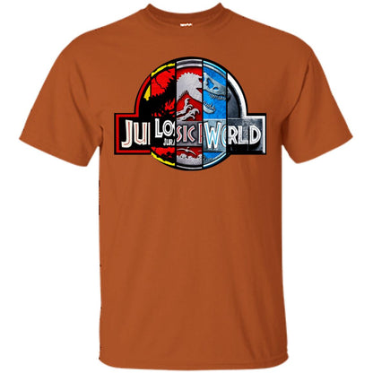 Jurassic World Movie Fan Shirt Texas Orange