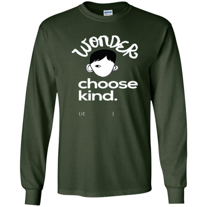 Anti Bullying T-shirt Choose Kind Forest Green