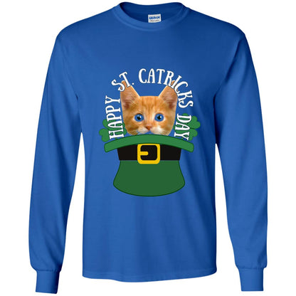 Happy Saint Patricks Day T-shirt Royal