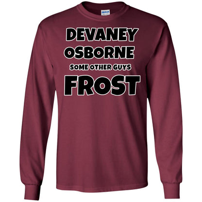 Devaney Osborne Some Other Guys Frost T-shirt Maroon
