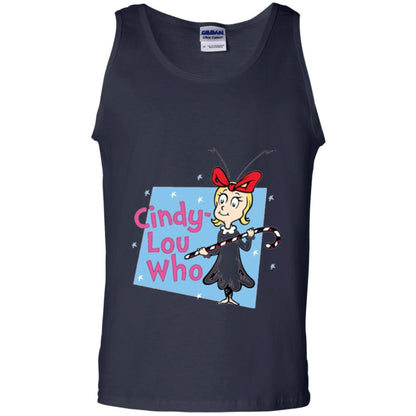 Dr. Seuss Cindy-lou Who Book Lover T-shirt Navy