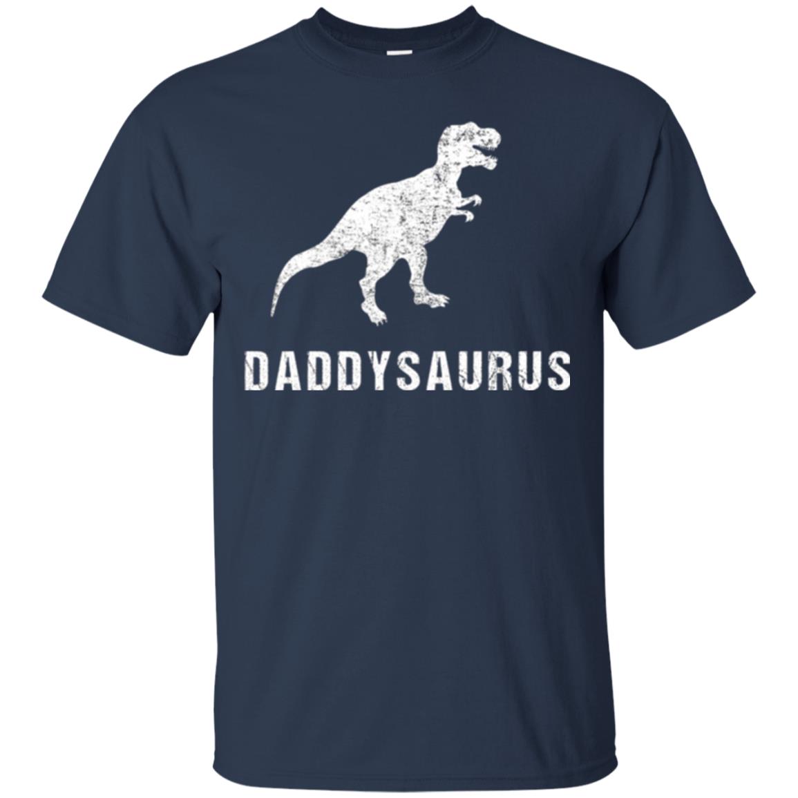 Dad T-shirt Daddysaurus Navy