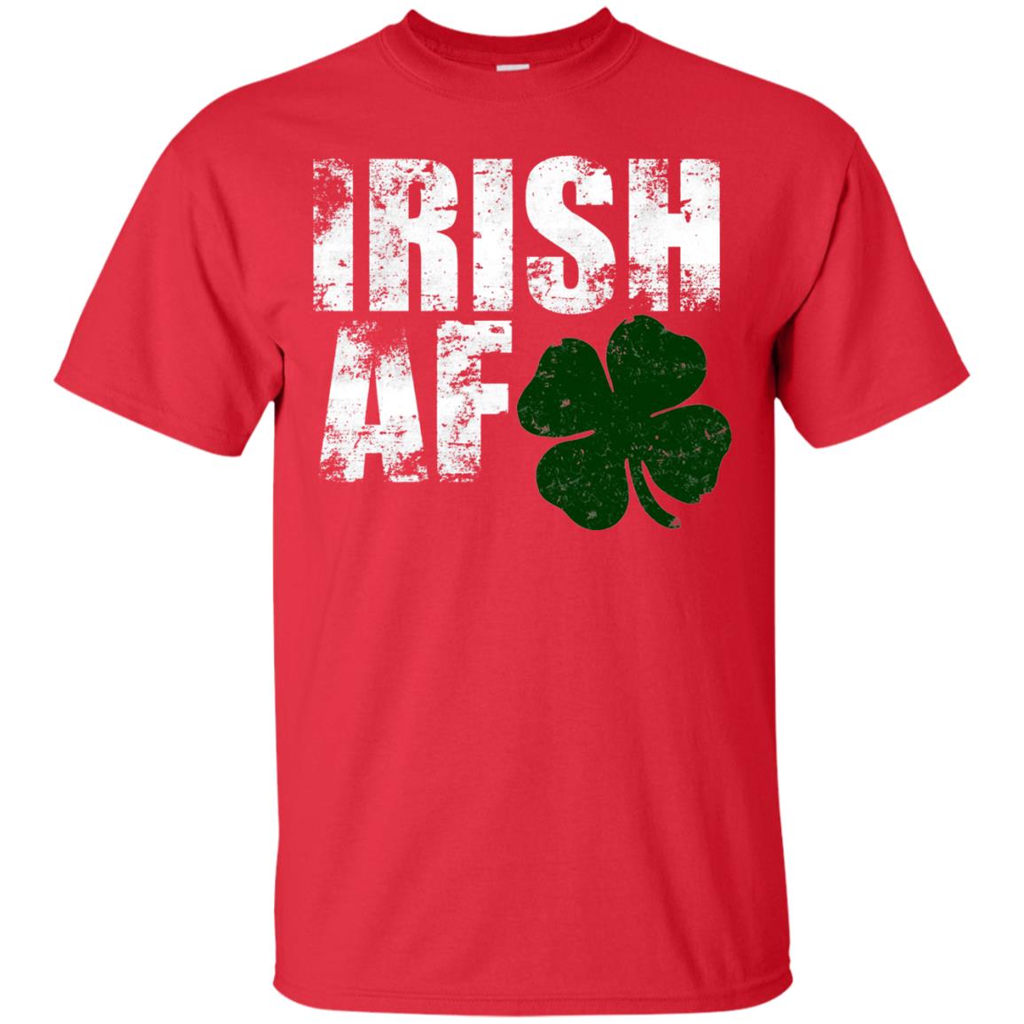 Funny Irish St. Patrick_s Day T-shirt Red