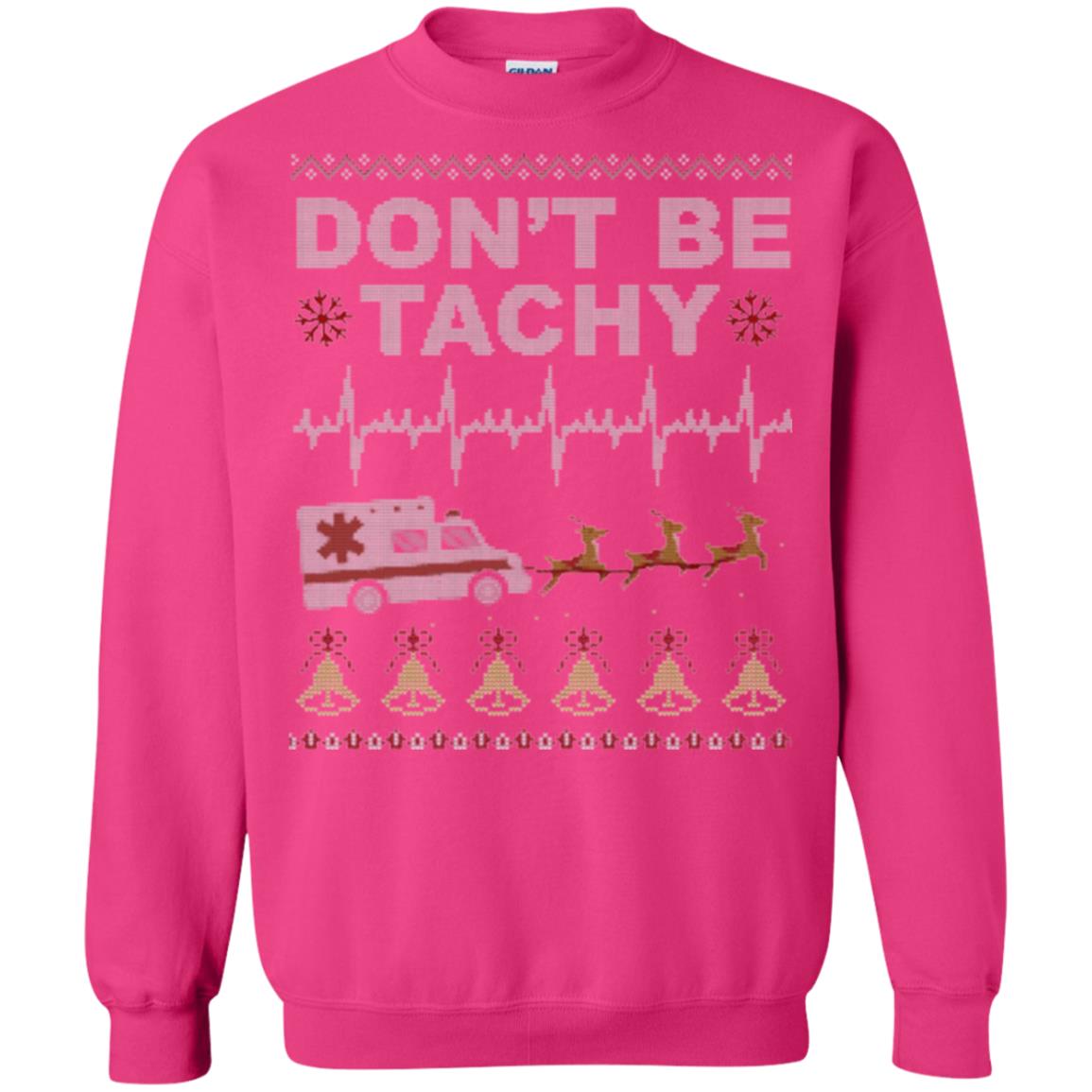 Nurse T-shirt Don_t Be Tachy Heliconia
