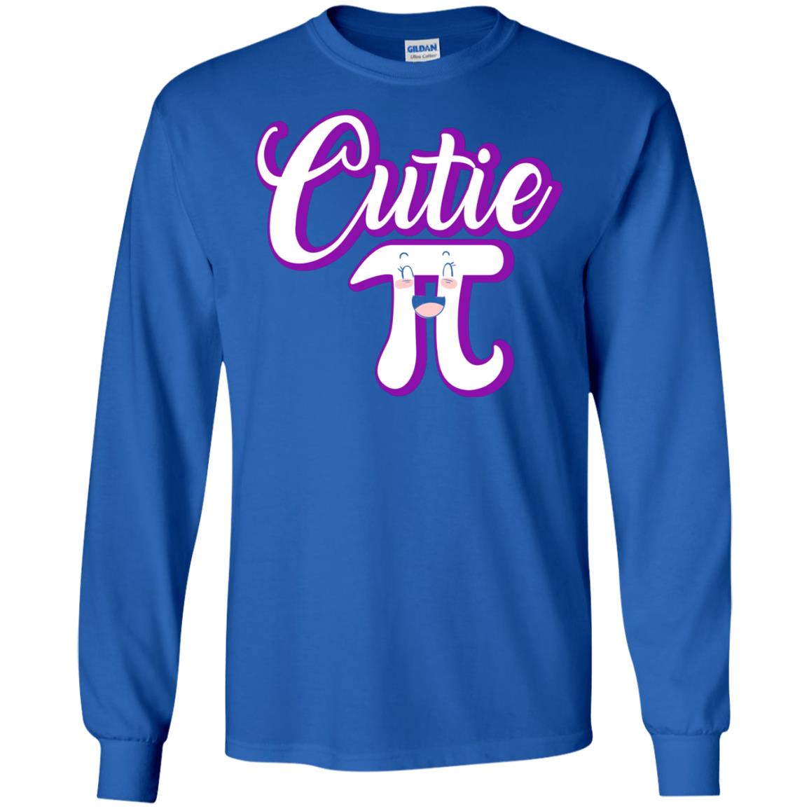 Cutie Pi Math Teacher T-shirt Royal