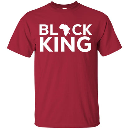 Pride Black Power Panthers Lives Matter Black King Africa T-shirt Cardinal
