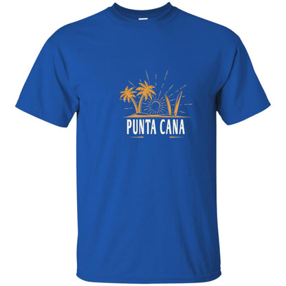 Punta Cana Vintage Beach T-shirt Royal