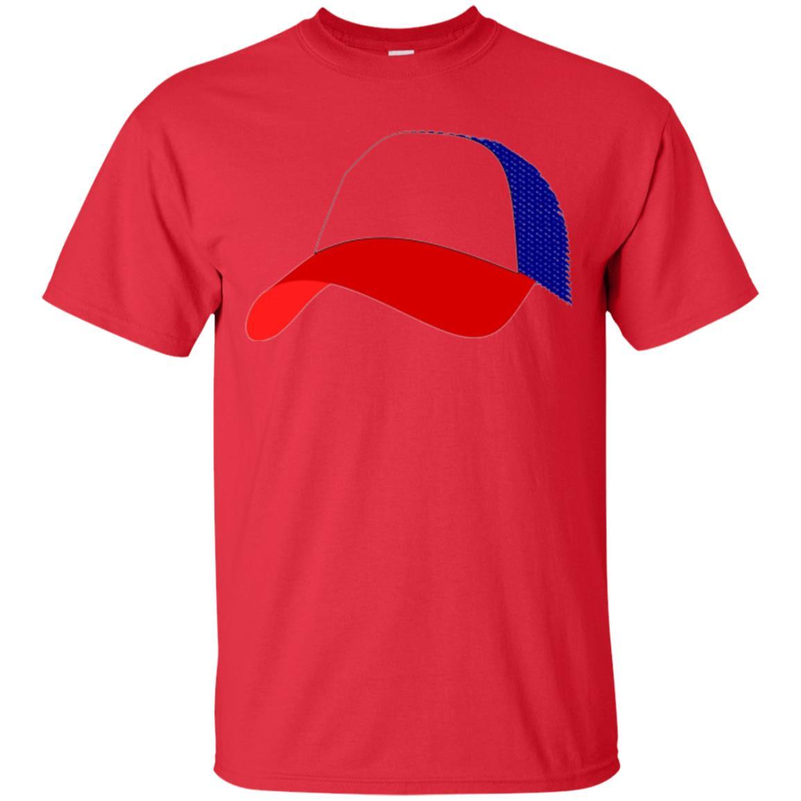 Trucker Hat T-shirt Red