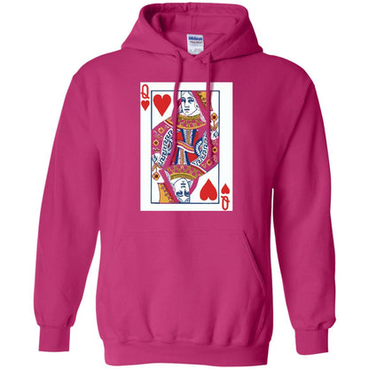Valentines Day T-shirt Queen Of Hearts Cards Couple Heliconia