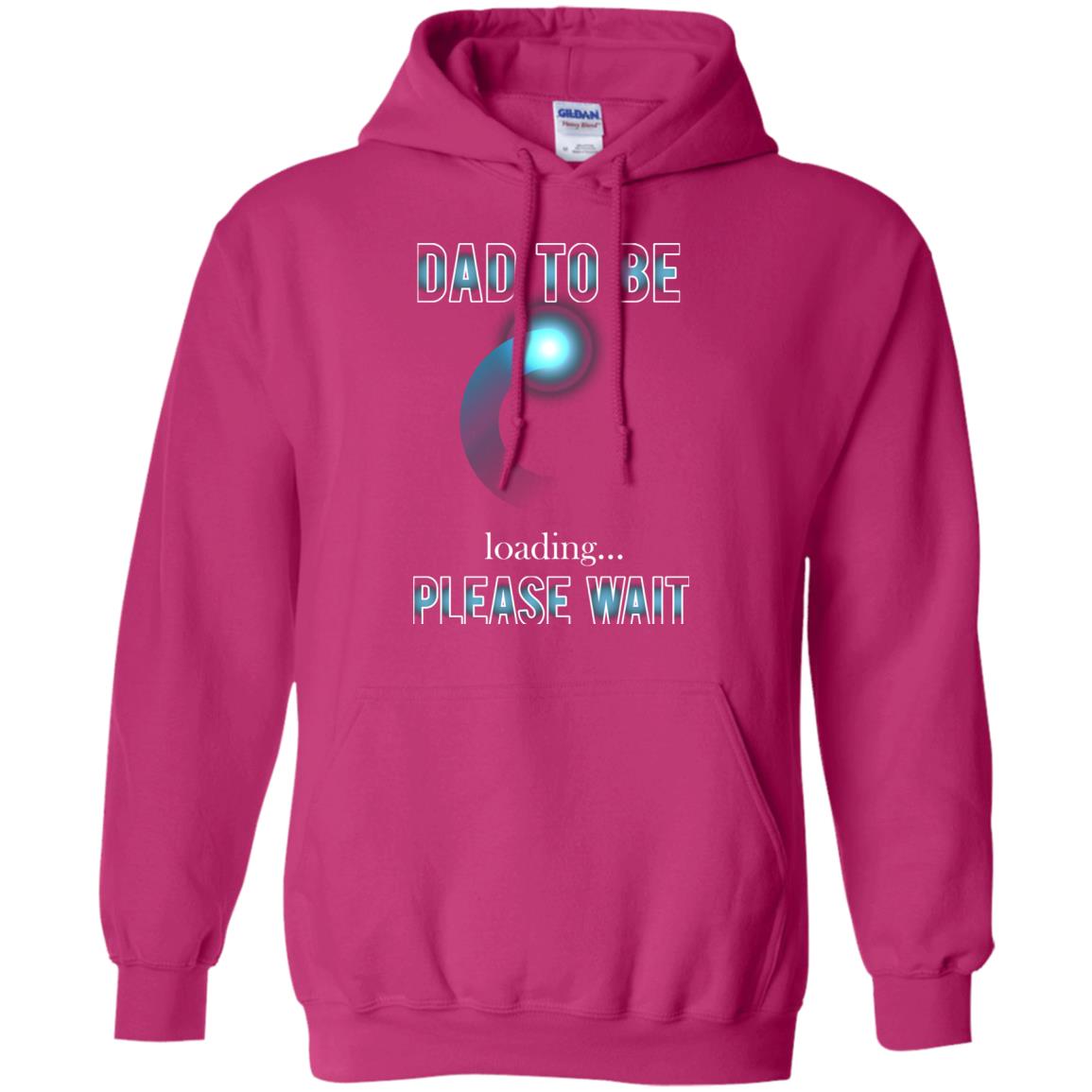Daddy T-shirt Dad To Be Loading Please Wait Heliconia