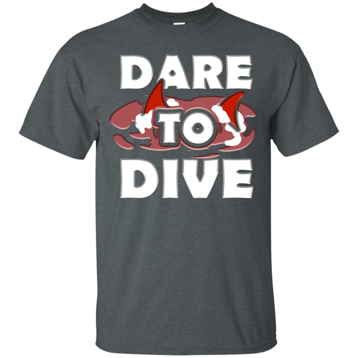Every Day Of Dare To Dive Shark T-shirt 2018 Dark Heather