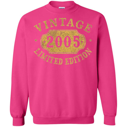 Brithday T-shirt Vintage 2005 Limited Edition Heliconia
