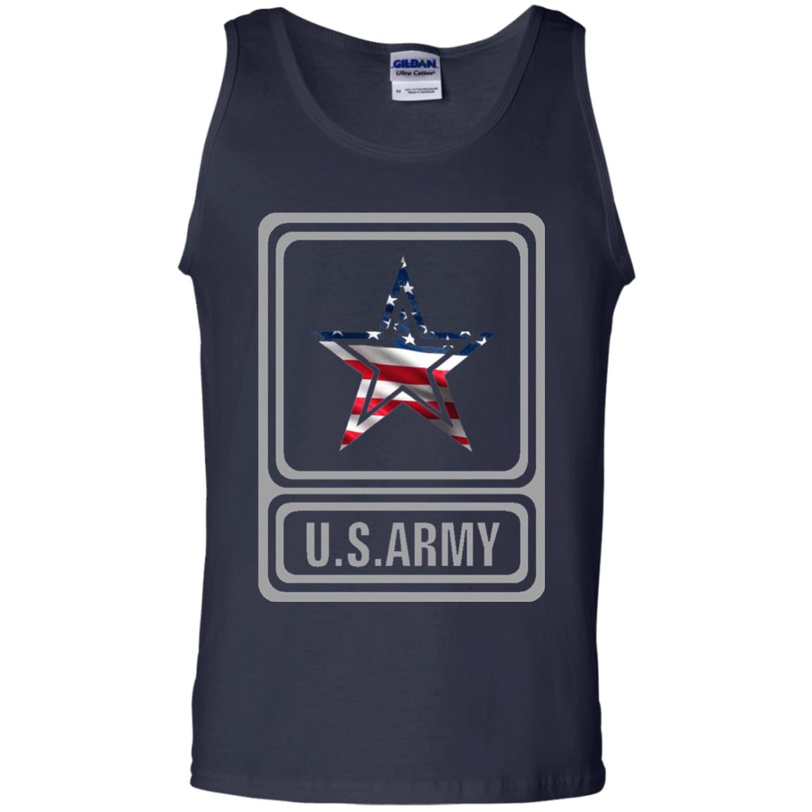 United States Army Original Us Flag T-shirt Navy