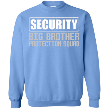 Family T-shirt Security Big Brother Protection Squad Carolina Blue