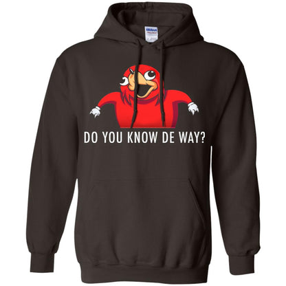 Do You Know De Way T-shirt Dark Chocolate