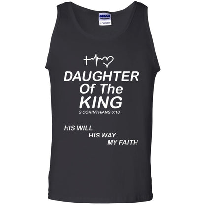 Daughter Of The King His Will His Way My Faith Daughter Shirt Black