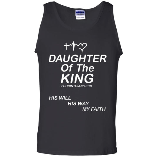 Daughter Of The King His Will His Way My Faith Daughter Shirt Black