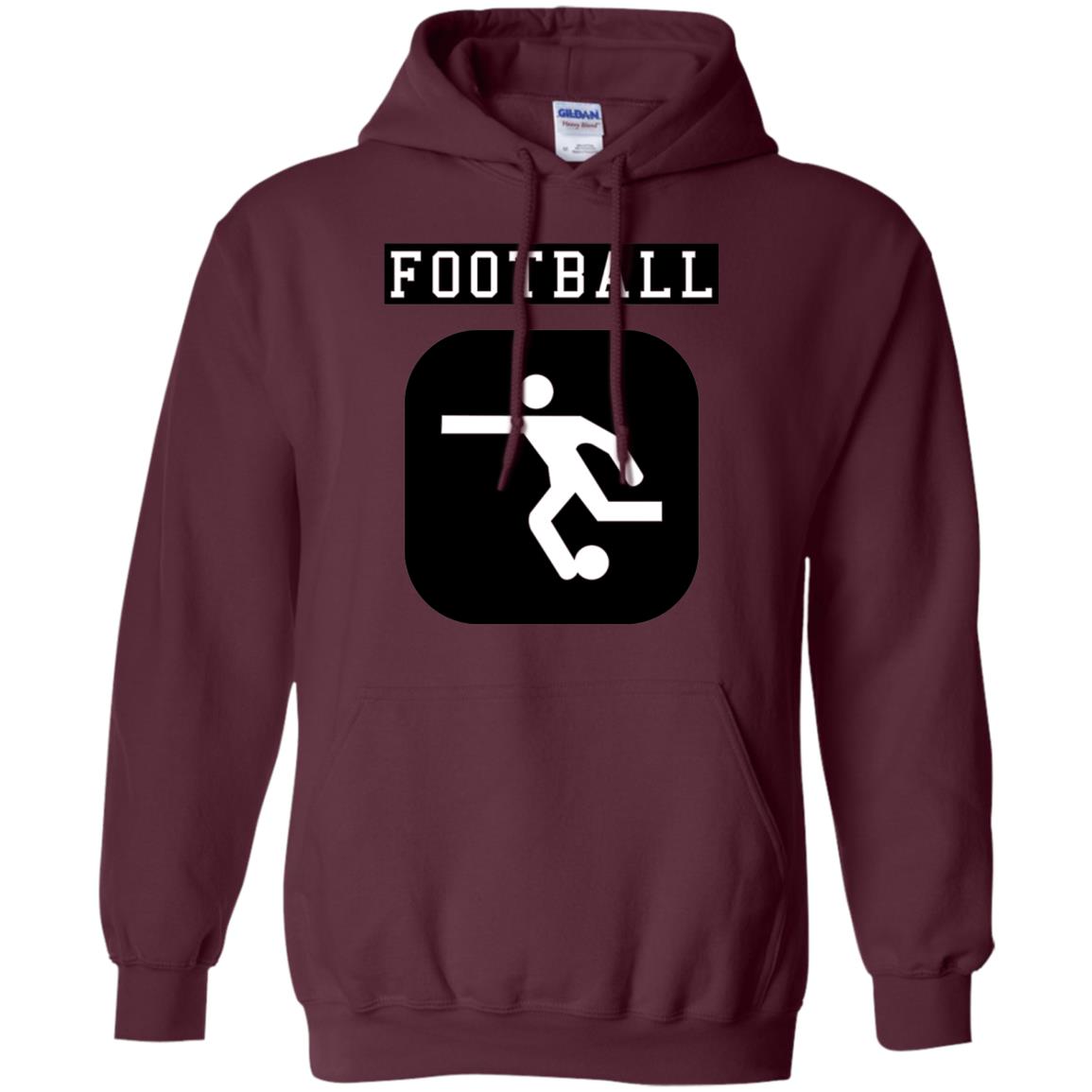 Football Soccer Shirt Retro Street Maroon