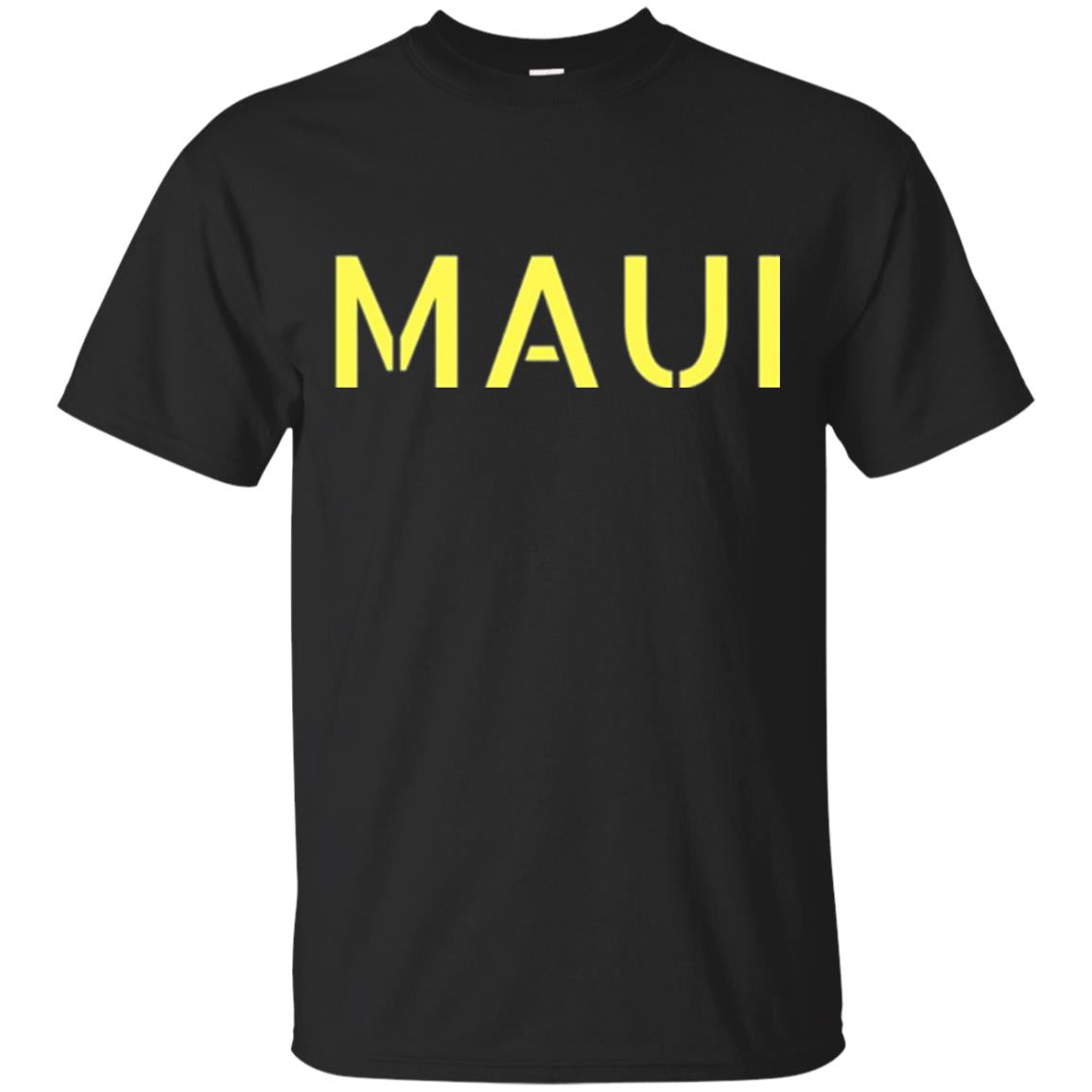 Mauii Hawaii T-shirt Black