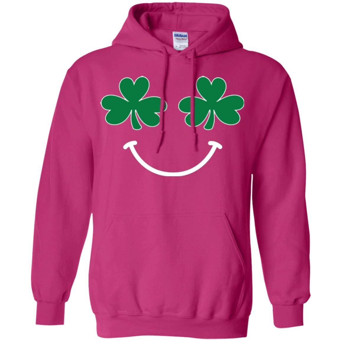 Saint Patrick's Day T-shirt Smiling Shamrocks Heliconia