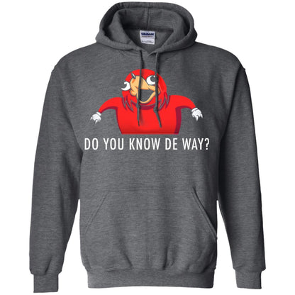 Do You Know De Way T-shirt Dark Heather