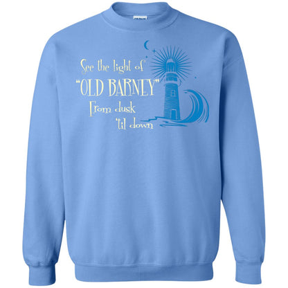 Lighthouse T-shirt See The Light Of Old Barney From Dusk Til Down Carolina Blue
