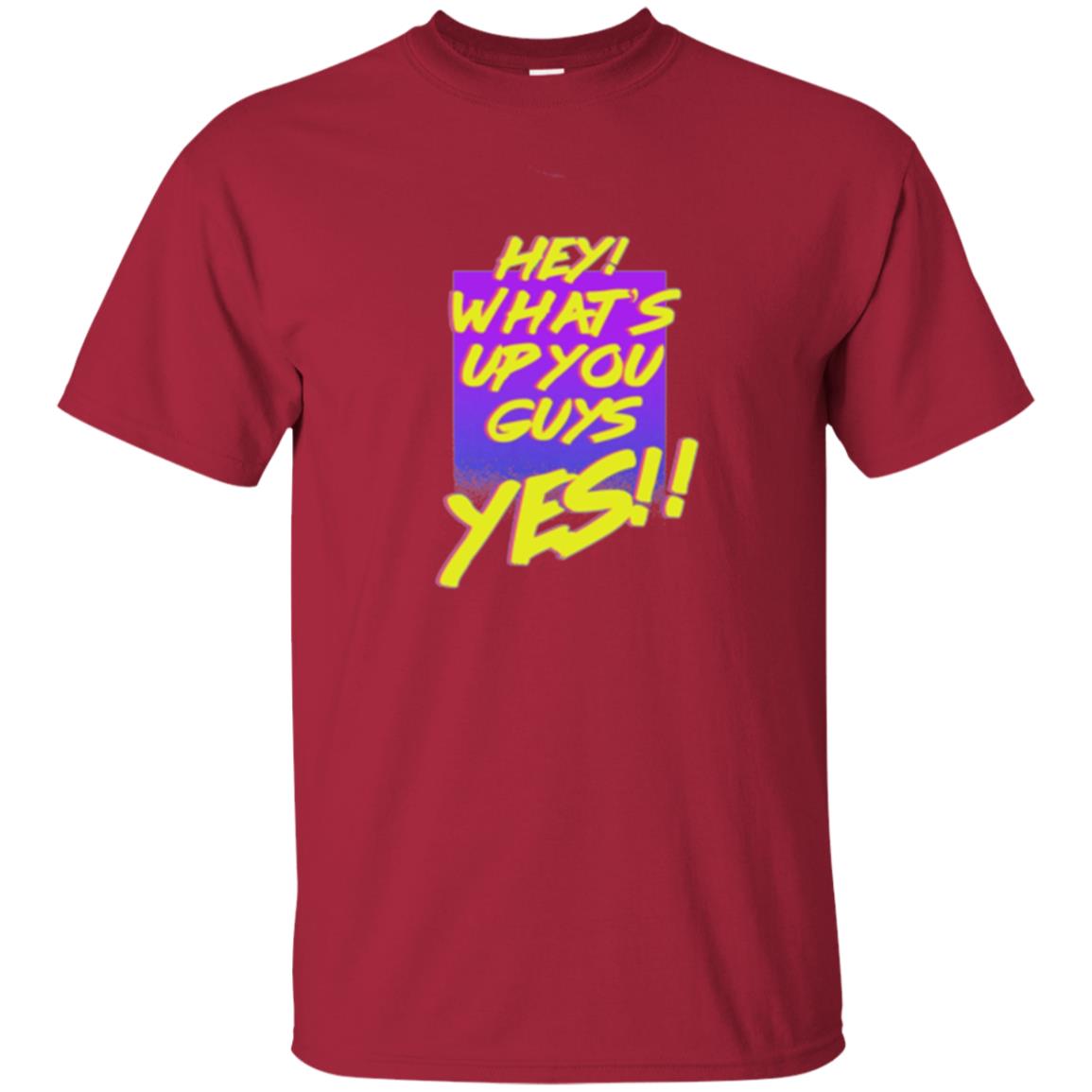 Shane Dawson T-shirt Hey What_s Up You Guys Yes Cardinal