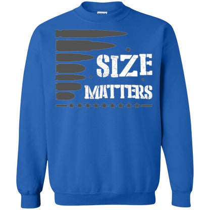 Hunter T-shirt Size Matters Royal