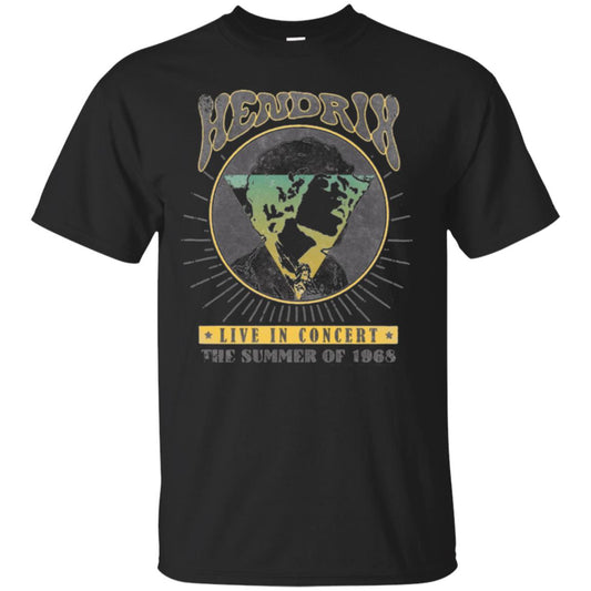 Vintage Concert T-shirt Jimi Hendrix Black