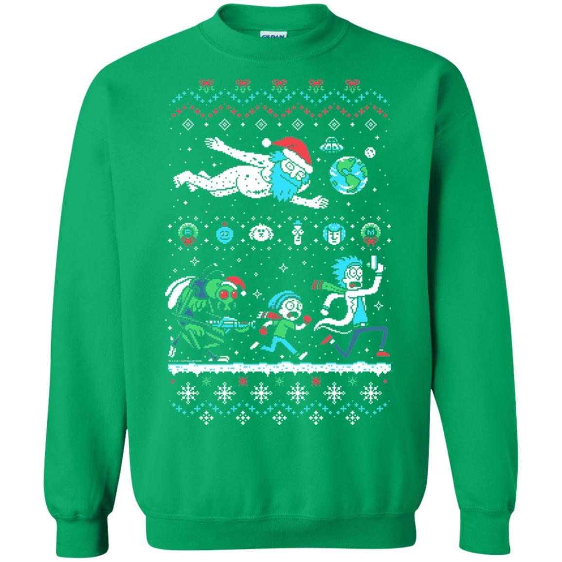 Rick And Morty T-Shirt Irish Green