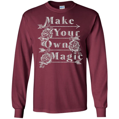 Make Your Own Magic T-shirt Maroon