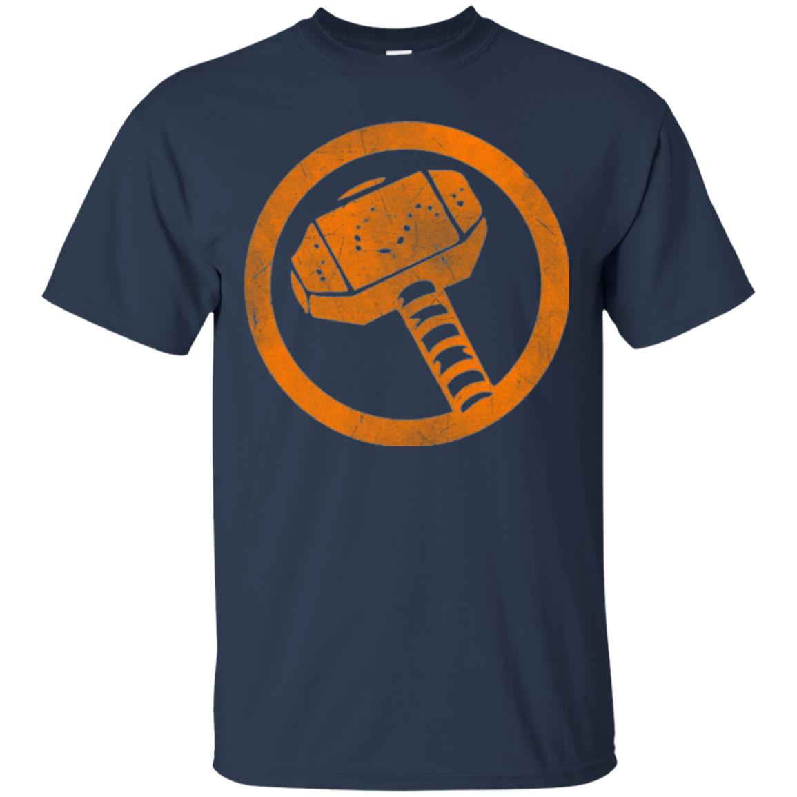 Thor Hammer T-shirt Navy