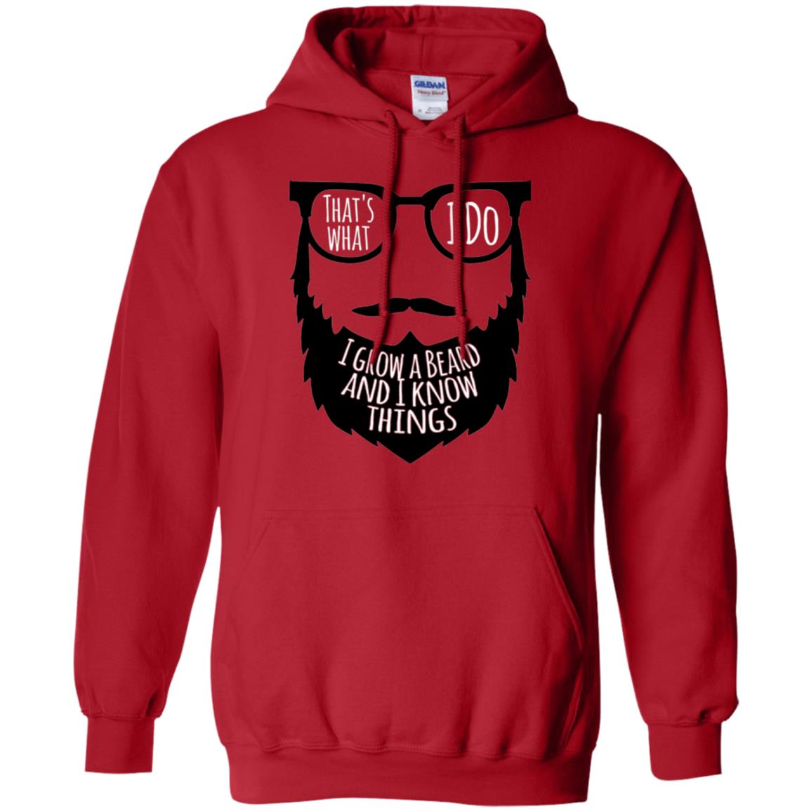Bread Man T-shirt That_s What I Do I Growl A Bread And I Know Things Red
