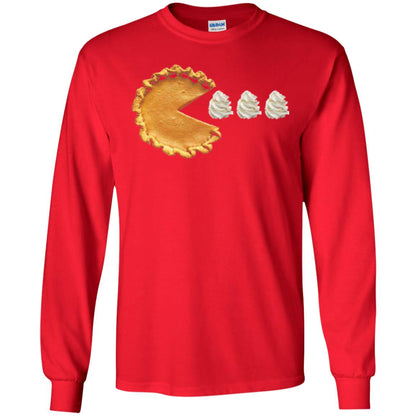 Pumpkin Pie Thanksgiving T-shirt Red