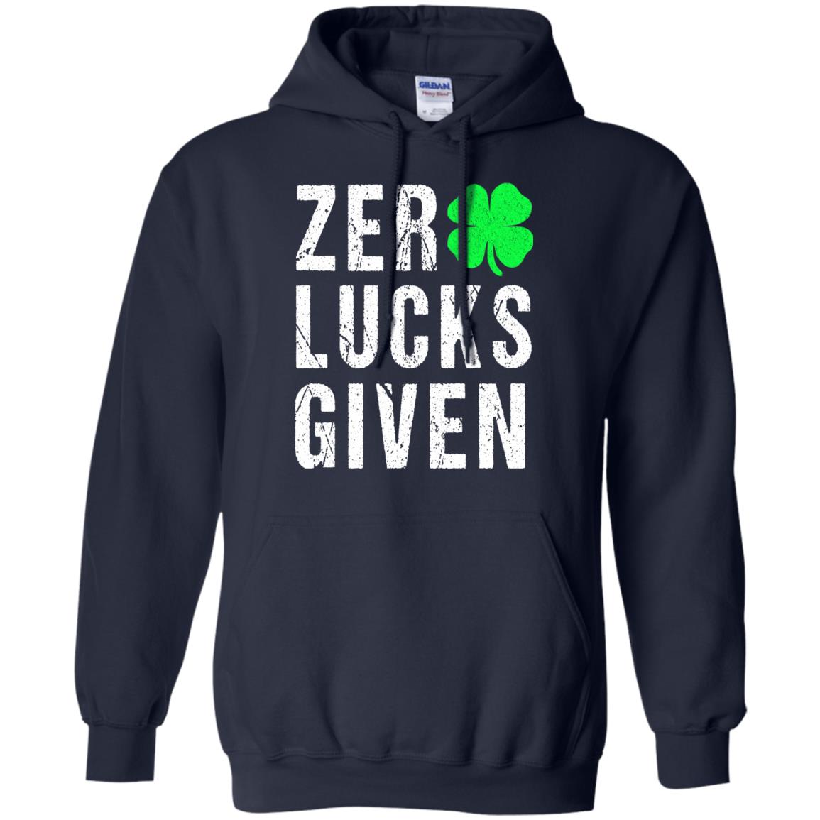 Shamrock Irish Funny Saint Patrick_s Day T-shirt Navy