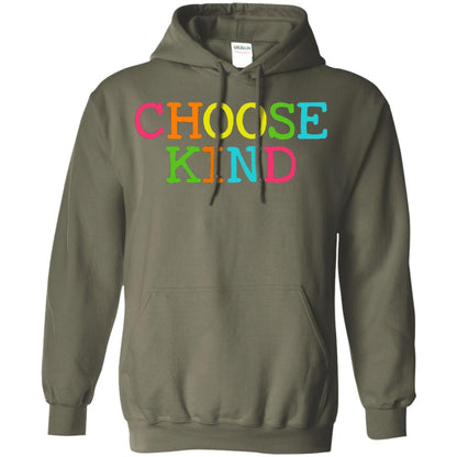 Choose Kind Be Kind Anti Bullying T-shirt Military Green