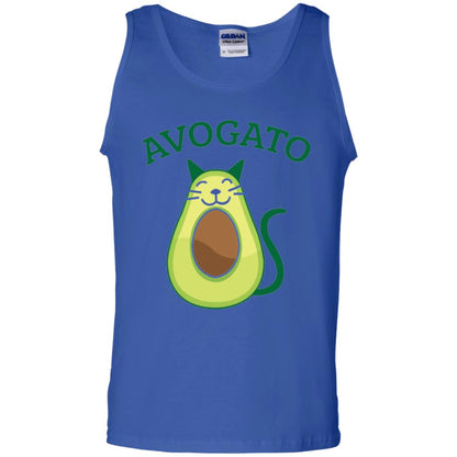 Avogato Avocado Cat Kitty Funny Meow T-shirt Royal