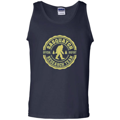 Squatchin Gone T-shirt Finding Sasquatch Bigfoot Research Team Navy