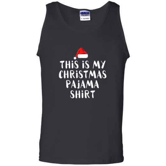 Christmas T-shirt This Is My Christmas Pajama Black
