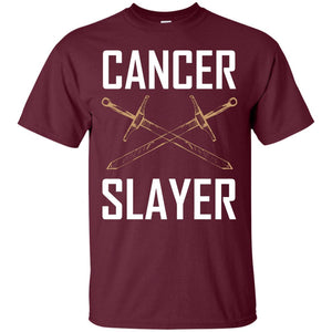 Cancer Slayer Cancer Survivor ShirtG200 Gildan Ultra Cotton T-Shirt