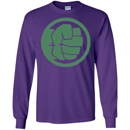 Movie T-shirt Hulk Strong Purple