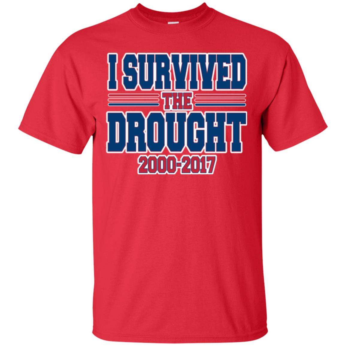 Buffalo Playoff T-shirt I Survived The Drought Red