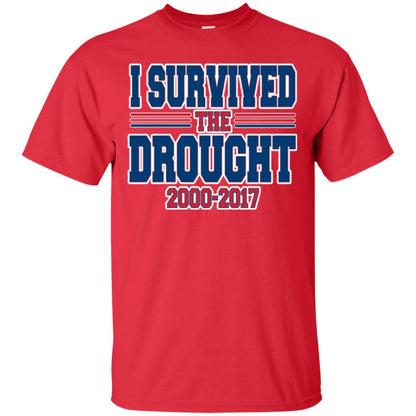 Buffalo Playoff T-shirt I Survived The Drought Red